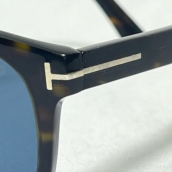 Tom Ford Eric-02 Polarized Sunglasses TF595 52D Tortoise Shell 55 19 145